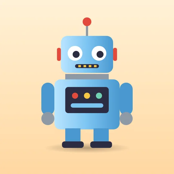 Tin toy robot